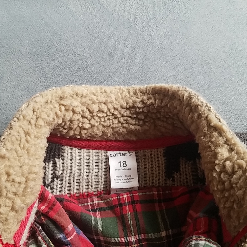 Fuzzy Reindeer Sweater - Picture 3 of 4